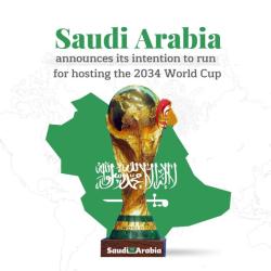 2034 Mens World Cup - Saudi Arabia Takes Center Stage