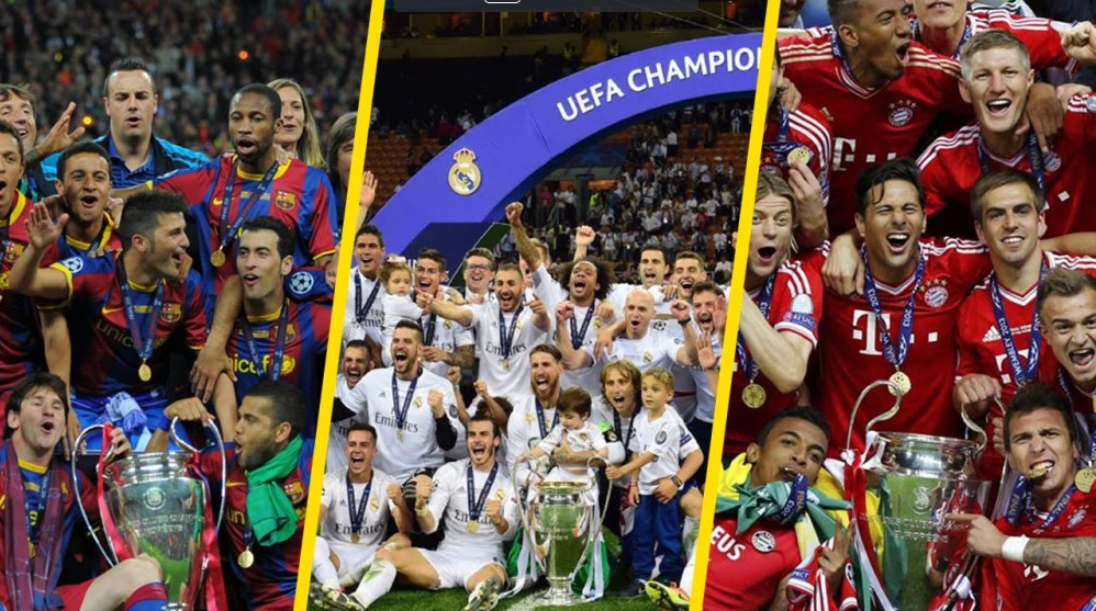 Top UEFA Champions League Winners