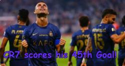 Ronaldo Dominates - 13 Goals 1 Victory in Saudi Pro League